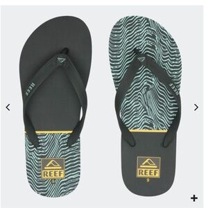 REEF MENS SANDALS SEASIDE PRINTS SIZE 12